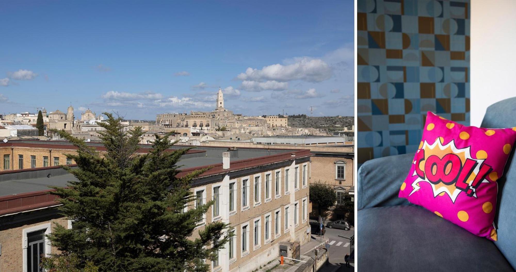 Residenza Minozzi Con 2 Camere E 2 Bagni E Vista Sassi Matera Eksteriør billede